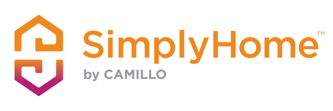 SimplyHome Logo with subtext by CAMILLO